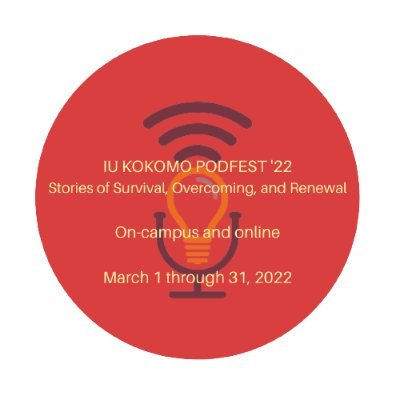 Stories of Survival, Overcoming, and Renewal
- Online and on-campus, March 1 through 31, 2022 -

Click the link below!