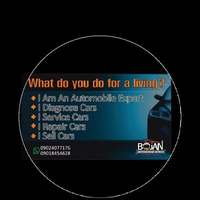 CEO; BOJAN AUTOMOBILE WORD 🔩 🛠️
CHELSEA 💙
YORÙBÁD BOY 👼
AGBAFIAN FOR LIFE......
