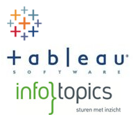 Infotopics biedt standaardoplossingen voor managementinformatie en is de Nederlandse Tableau Software Reseller. Zie @infotopics.