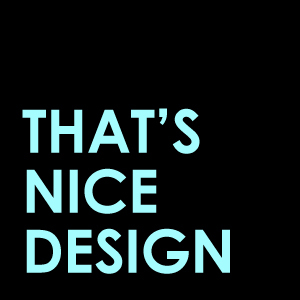 ThatsNiceDesign's profile picture. An online space for all those design finds we say 'that's nice' to.