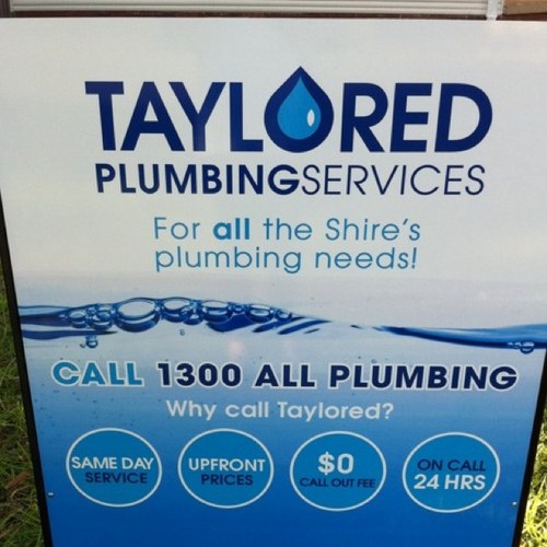 tayloredplumb's profile picture. Professional plumbing repairs 24hrs in Sydney. Call 1300 255 758 Specialists in maintenance and repairs.