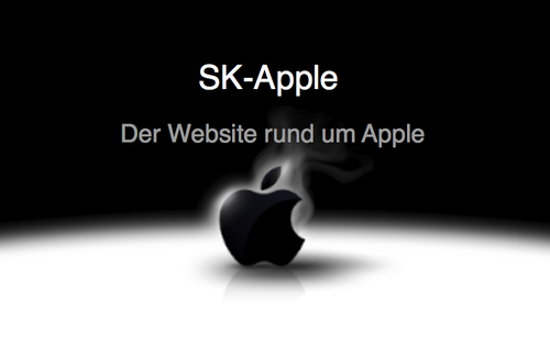 Der Website rund um Apple