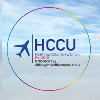 Heathrow Cabin Crew Union(@HCCU_Unite) 's Twitter Profile Photo