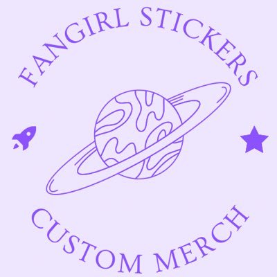 ✨ Custom merch 🌍International shipping. 📲Follow me on Instagram @FangirlStickers_ 🛍️SHOP NOW vía ETSY 📩Dm ideas!