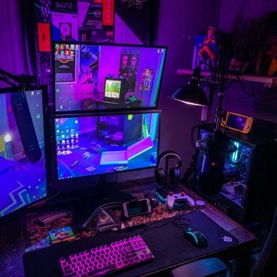 Pc gaming 💻
Gaming 🎮
Setup ⌨️🖱️🖥️