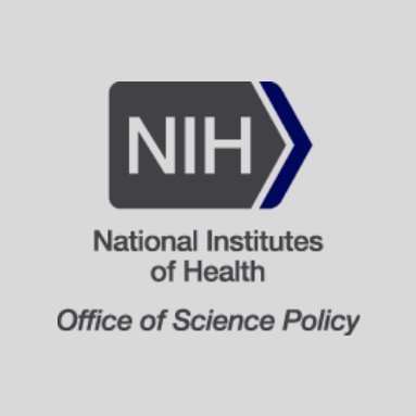 The official Twitter page of the NIH Office of Science Policy
https://t.co/xr6DrzM1KX