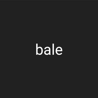 bale_band's profile picture. We are bale. 
Alternative. Progressive. Metal. 
🎵