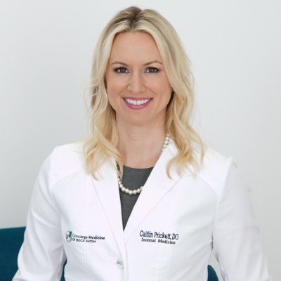 Dr. Caitlin Prickett is the Founder of Concierge Medicine of Boca Raton.