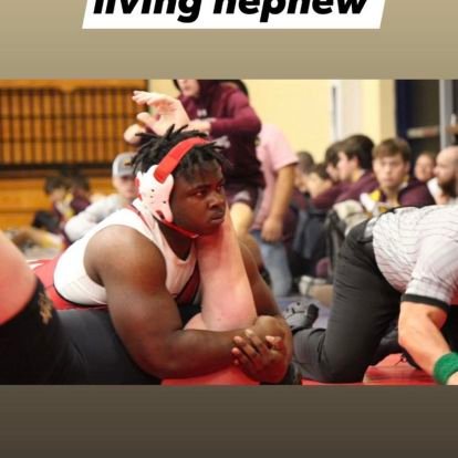 Dodge County high-school senior
Defensive end 
#1 wrestler in state 2A
Wt:240
Ht:5'10
Age:18
Just love sports want to be the most feared on the mat and field
