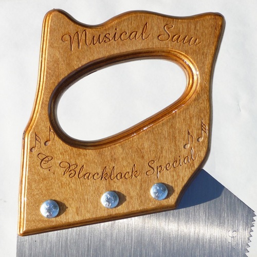 Charlie Blacklock Musical Saws. Home of the C. Blacklock Special Musical Saw