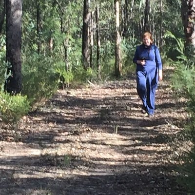 I spend my time spinning fibre, knitting, crochet, felting, sewing, quilting and bushwalking. Seven amazing grandchildren.
