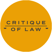 Critique of Law (@critique_of_law) 's Twitter Profile Photo Critique of Law (@critique_of_law) 's Twitter Profile Photo
