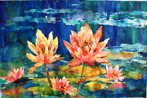Artist | Watercolorist | Painter | Doodler | Dancer (with colors) | Mixer (of colors) | Dreamer