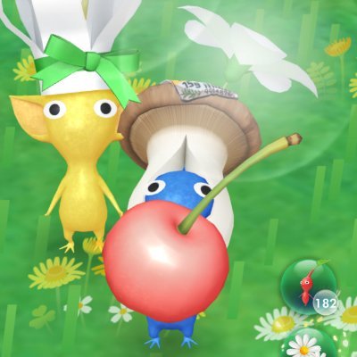 pic_hi2022's profile picture. デコバレ注意。転載禁止。@pic_hi2022以外は偽物。
ピクミンブルーム、青ピクミンきのこデコこと《ｴﾘﾝｷﾞちゃん》を溺愛し、新鮮なｴﾘﾝｷﾞちゃんのスクショをUP。フォロー、イイネ＆RTありがとうだいすき。
――ｴﾘﾝｷﾞは反る。ｴﾘﾝｷﾞは働き者、誰よりも早く果物を拾い反る
※道端『藤・田』は地名ｼﾞｬﾅｲ