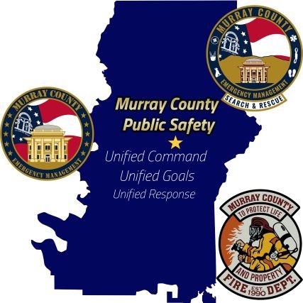 This is the Official page of Murray County GA Public Safety; 
The Murray County Fire department, 
The Murray County EMA,
and The Murray County Search and Rescue