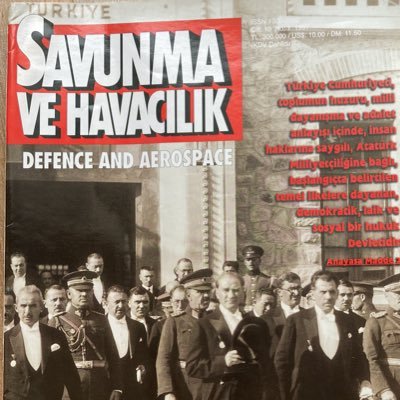 Türk savunma sanayii ile ilgili 30 yıl boyunca yayın yapan efsanevi kaynaktan sayfalar…Pages of Turkish Defence Magazine “Defence & Aerospace” in 30 years…