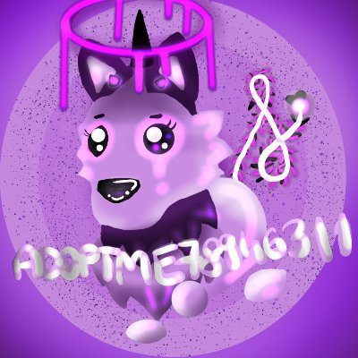 Adoptme78946311's profile picture. Adopt me all updates, adopt me fan art and giveaways are here!🎨🍃
follow @PlayAdoptMe for more👀
road to 200 purple wolves🐺💜
you can see all my idea here🌟