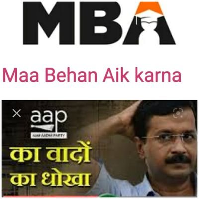 Main hoon Modiji ka Pariwar.Follower of Modiji for Stronger and developed India.Strong anti AAP feelings for their betrayal of Delhi