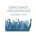 Democratic Innovations Research Unit (@D_I_R_U) Twitter profile photo