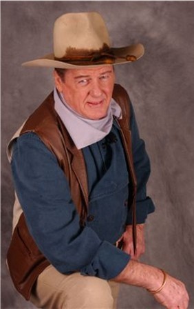 ermal77's profile picture. John Wayne look-alike;  performed on Duke's yacht, the Wild Goose;  Did all John Wayne's  Coors Light commercials;  Author of 7 Western novels; Available
.