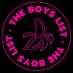 The boys list (@theboyslist) Twitter profile photo The boys list (@theboyslist) Twitter profile photo