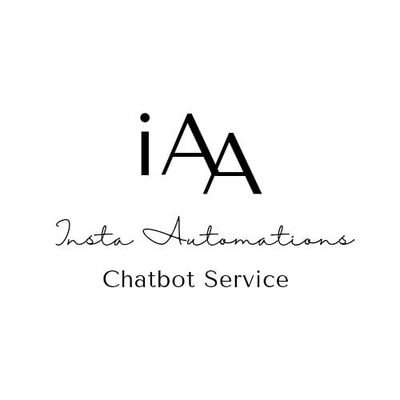 InstaAutomtions's profile picture. Chatbot service for the platforms Instagram,Facebook,WhatsApp and telegram. 
Also for websites and personal bots.
