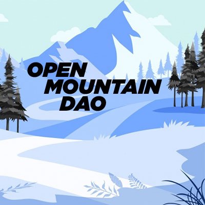 Open Mountain DAO is redefining what it means to be a modern ski resort.    Discord: Coming Soon
