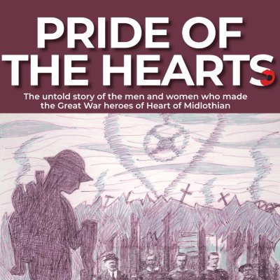 Pride of the Hearts retells the poignant WW1 history. Available Waterstones Princes St, Cameron Toll, Fort Kinnaird, Ocean Terminal, Blackwell's & @AmazonUK.