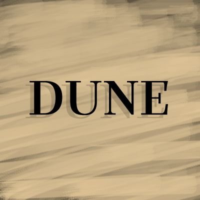 Fear is the mind killer = Massive fan of Dune + watching, studying and making films.
https://t.co/sbguE57pQN