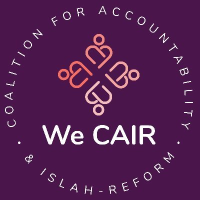 @WeCAIRCoalition

Muslim women against sexual abuse, gender discrimination, and sexual harassment inside the 