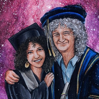 •Arts for Sale! 🎨
•Astrophile✨🪐
•24 years old, self-taught
•Inspired by @DrBrianMay
•Venezuela 🇻🇪