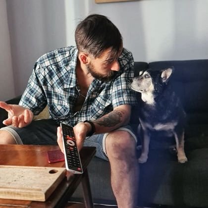 Periodista, profe de box, panadero y campeón mundial.