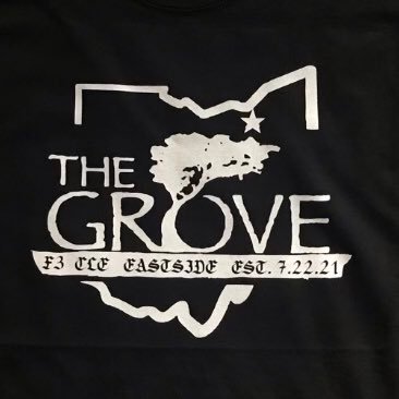 The mission of F3 is to plant, grow and serve small workout groups for the invigoration of male community leadership. Eastern Cleveland suburbs AO.