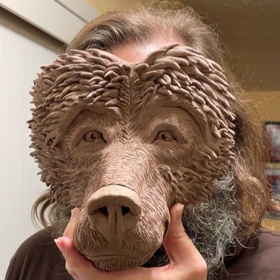Just getting back into ceramic sculpture. He/him, married husband in 2008 when it became legal. Used to use the name Fuzzybear on MUCKs, Yerf, and LiveJournal.