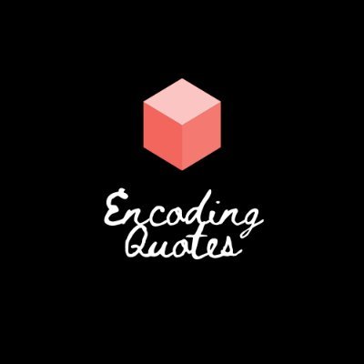 EncodingQ's profile picture. Inspirational Quotes with funny caricature.
Tweeting Motivational quotes regularly.