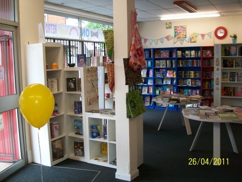 We started our shop in Ripley, Derbyshire on the 5th March 2011 getting the keys on Valentine's Day (Showing our complete love for books and this venture!) x