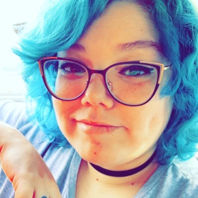 _MadamKris_'s profile picture. Just a chick with blue hair. Born and raised in Tx.