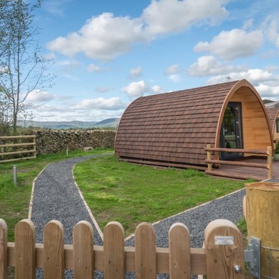Luxury glamping pods in a beautiful quiet valley on the edge of the Lake District. Cumbria. Come and rewind and restore.