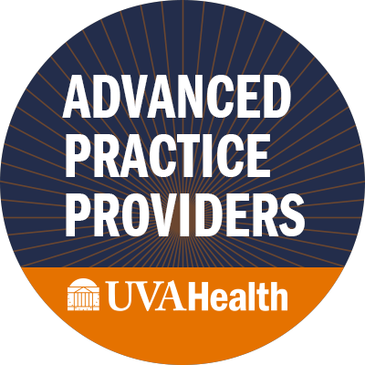 This Twitter feed represents over 650 UVA Advanced Practice Providers employed at UVA Health. #NPs #PAs #CRNAs #CNM #CNS #GeneticCounselors #Audiologists