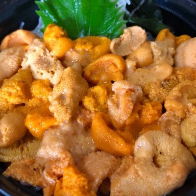 復活したウニ丼