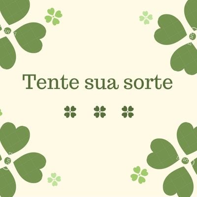 Será sorteado um prêmio toda semana, somente 2,00 o valor do número! pagamento via pix e a escolha do número pela DM ♡