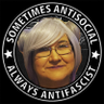 snobahr's profile picture. Je suis une bahr. she/her. Middle-aged, bi Inuk mom. Sometimes antisocial, always antifascist. Gamer, Pantster writer. Procrastinatrix. Actually guano-loco.