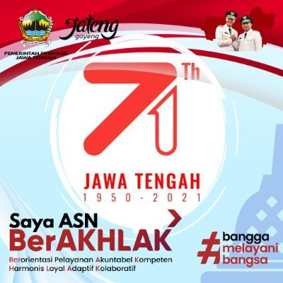 OFFICIAL TWITTER DINAS PERINDUSTRIAN DAN PERDAGANGAN PROVINSI JAWA TENGAH | Gunakan #kemalajateng  #jatenggayeng utk respon cepat | dinperindag@jatengprov.go.id