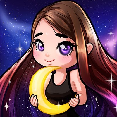 Smol variety streamer who plays cozy, casual games and often gets tongue-tied while playing them. Come check out my goofiness on Twitch! 🌙🖤✨