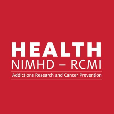 National research center @UHouston (NIMHD U54 RCMI) advancing #HealthEquity science in addictions research & cancer prevention. PI @EzemenariObasi @HEALTHuh