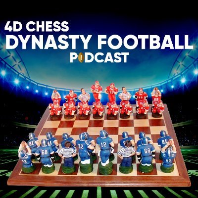 Official Account of the 4D Chess Dynasty Podcast
Talking all things Dynasty and Dynasty Strategy
https://t.co/w2w3tycswJ
https://t.co/Fyt2z8HBti