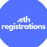 ENS Registrations Bot 🤖(@ensregistry) 's Twitter Profile Photo