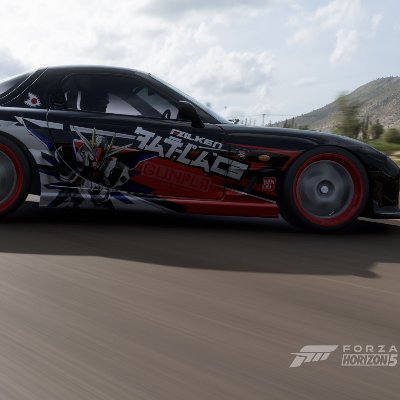 Forza paint manga design livery