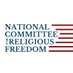 National Committee for Religious Freedom (@TheNCRF) Twitter profile photo