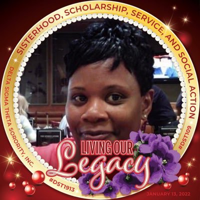 Awesome wife, Mother of four, Sister of 3, Auntie of 20, member of the Greatest Sorority.....DST......life long learner...Educator